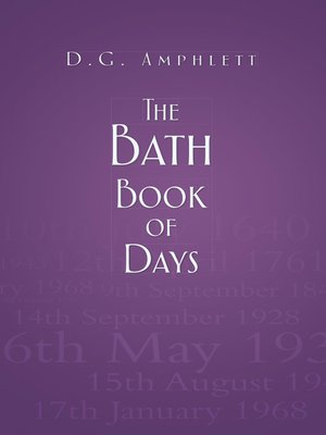 cover image of The Bath Book of Days